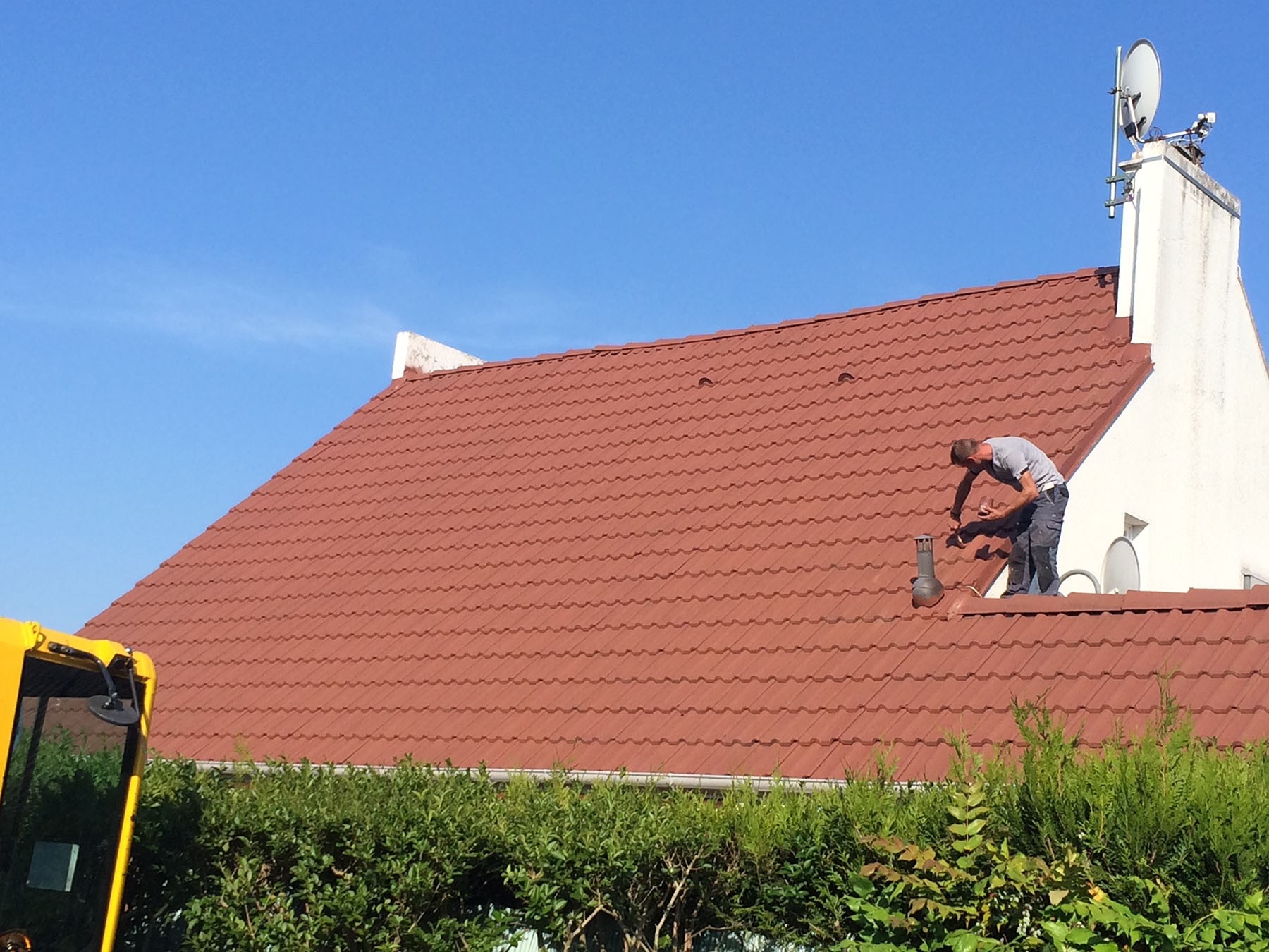 réfection d'une toiture de maison